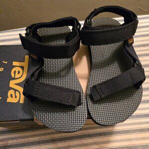 Teva Kids Sandals Black  #1116656C-Size 11 Brand New with Box